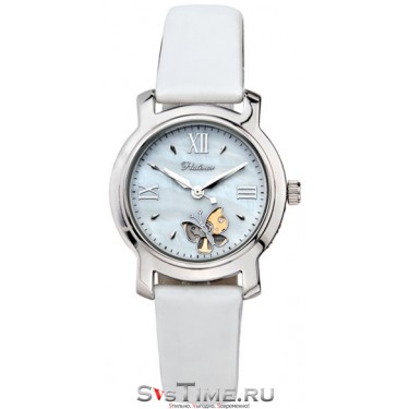 Женские серебряные наручные часы Platinor 97900.335