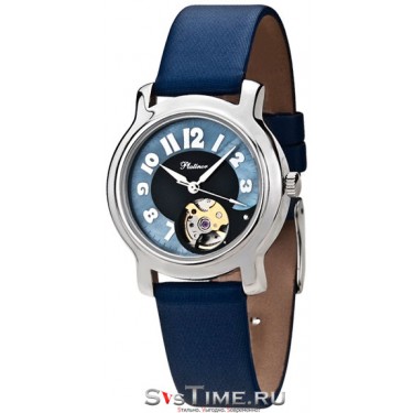 Женские серебряные наручные часы Platinor 97900.614