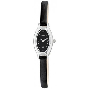 Женские серебряные наручные часы Platinor 98000.506
