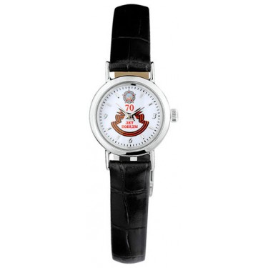 Женские серебряные наручные часы Platinor 98100.190