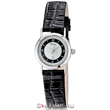 Женские серебряные наручные часы Platinor 98100.225