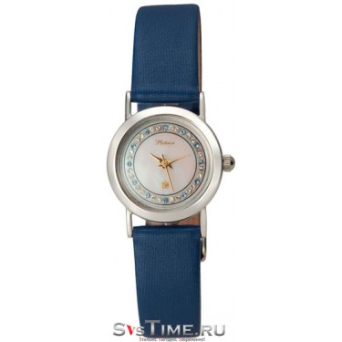 Женские серебряные наручные часы Platinor 98100.326