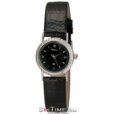 Женские серебряные наручные часы Platinor 98106.516