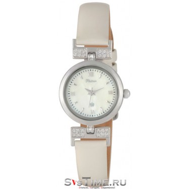 Женские серебряные наручные часы Platinor 98206.316