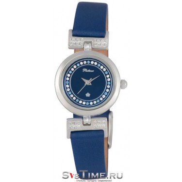 Женские серебряные наручные часы Platinor 98206.626