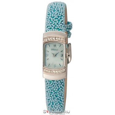 Женские серебряные наручные часы Platinor 98306.306