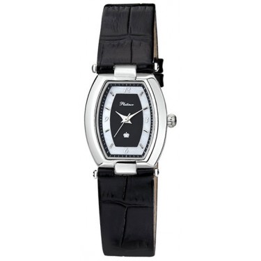 Женские серебряные наручные часы Platinor 98600.308