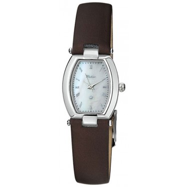Женские серебряные наручные часы Platinor 98600.315