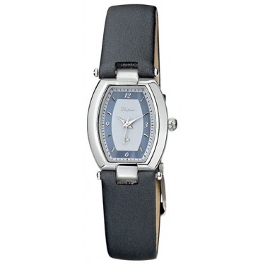 Женские серебряные наручные часы Platinor 98600.608