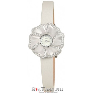 Женские серебряные наручные часы Platinor 99306-1.201