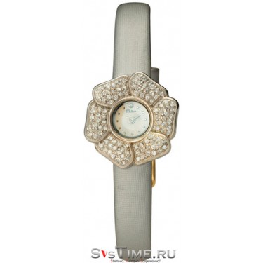 Женские серебряные наручные часы Platinor 99306.101