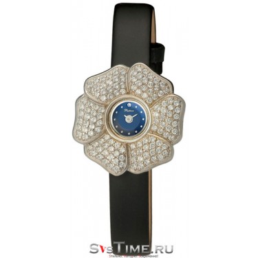 Женские серебряные наручные часы Platinor 99306-2.601