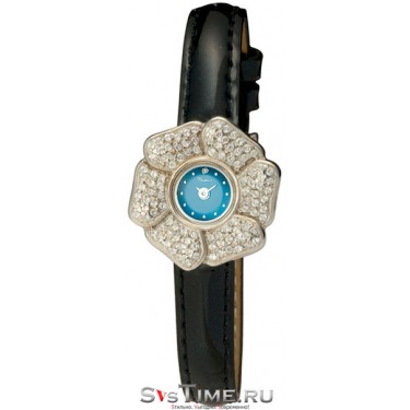 Женские серебряные наручные часы Platinor 99306.601