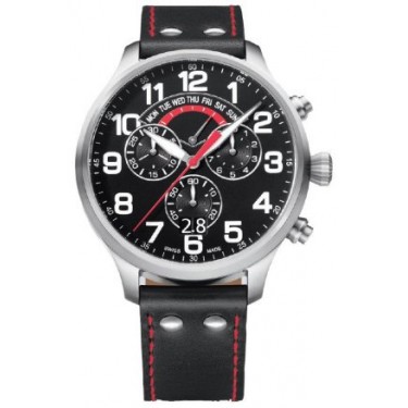 Наручные часы Swiss Military by Chrono 29004ST-1LBK Мужские наручные часы Swiss Military by Chrono 29004ST-1LBK