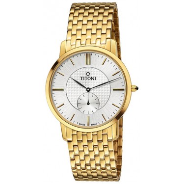 Мужские наручные часы Titoni TQ-52917-G-ST-380