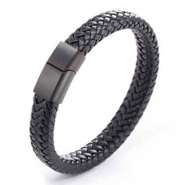 Браслет WowMan Jewelry WM1011 Band 
Black Buckle