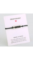 WowMan Jewelry WM1013 Dark Grey Best Friend