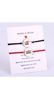 WowMan Jewelry WM1017 Black King Red Queen