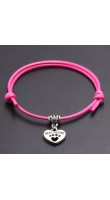 WowMan Jewelry WM1031 Hot Pink Heart