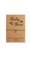 WowMan Jewelry WM1039 Baby Bear Black