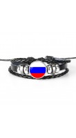 WowMan Jewelry WM1054 Russia Flag