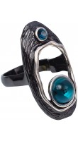 WowMan Jewelry R813279R-804SBBL-19