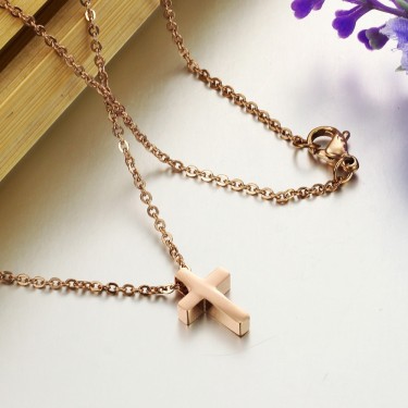 Ожерелье WowMan Jewelry WM1000RG Cross Necklace