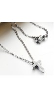 WowMan Jewelry WM1000S Cross Necklace