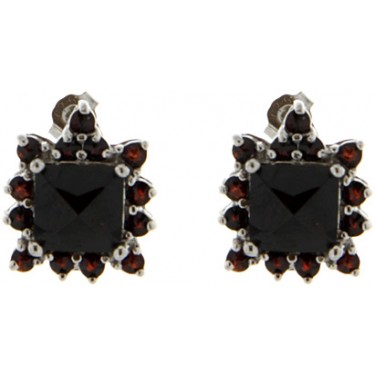 Серьги Happy Garnets G2076