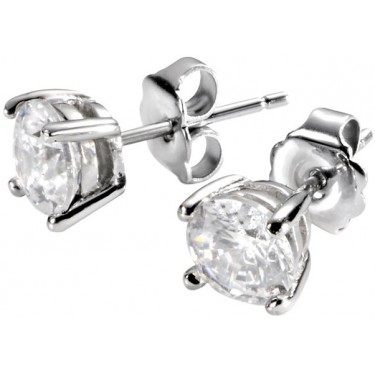 Серьги Morellato SRL04 LUCE EARRINGS ST.STEEL+CZ STONE