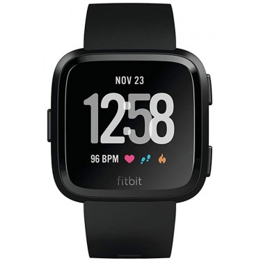 Наручные часы Fitbit Versa Black Aluminium