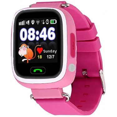 Наручные часы Smart Baby Watch Q80 (Розовый)