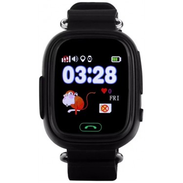 Наручные часы Smart Baby Watch Q90 черные