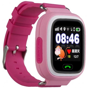 Наручные часы Smart Baby Watch Q90 розовые