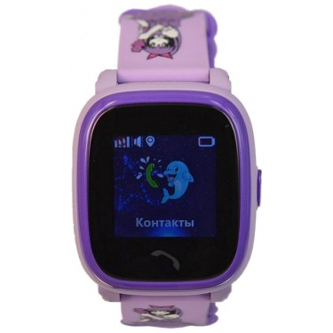 Наручные часы Smart Baby Watch TW6 фиолетовые