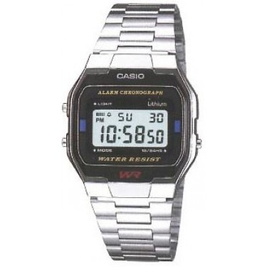 Мужские электронные наручные часы Casio Collection A-163WA-1