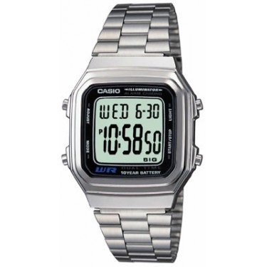 Мужские электронные наручные часы Casio Collection A-178WA-1