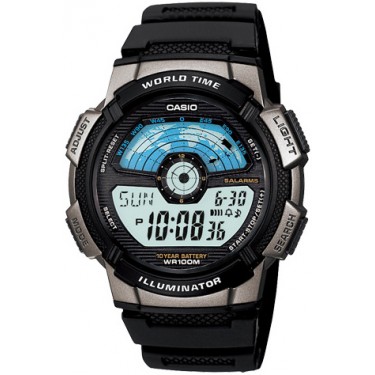 Наручные часы Casio AE-1100W-1A Мужские электронные наручные часы Casio Collection AE-1100W-1A