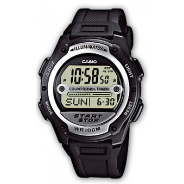 Мужские электронные наручные часы Casio Collection W-756-1A