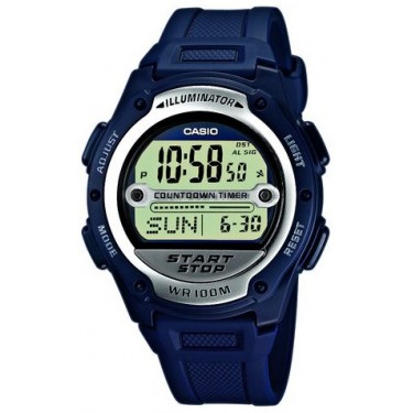 Мужские электронные наручные часы Casio Collection W-756-2A