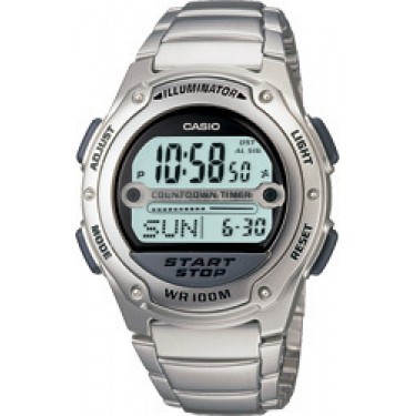 Мужские электронные наручные часы Casio Collection W-756D-7A