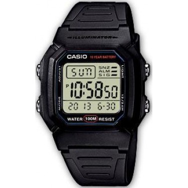 Мужские электронные наручные часы Casio Collection W-800H-1A