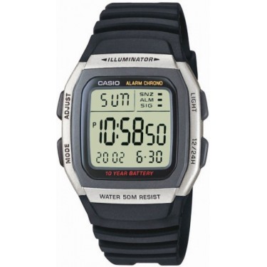 Наручные часы Casio W-96H-1A Мужские электронные наручные часы Casio Collection W-96H-1A