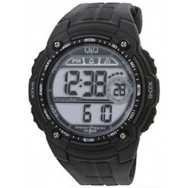 Мужские электронные наручные часы Q&Q M075 J001