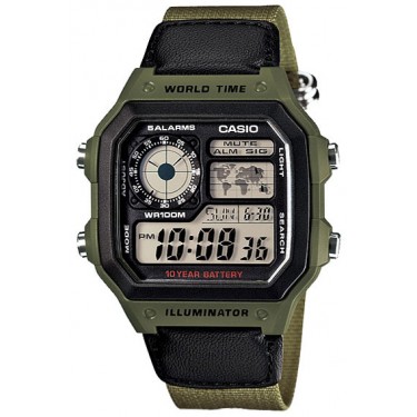 Мужские наручные часы Casio AE-1200WHB-3B