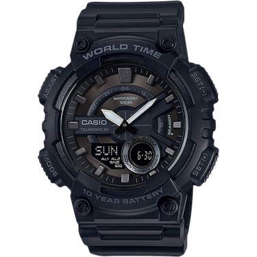 Мужские наручные часы Casio AEQ-110W-1B