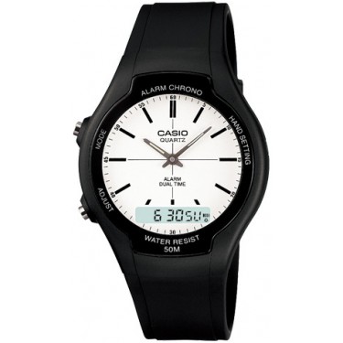 Наручные часы Casio AW-90H-7E Мужские наручные часы Casio Collection AW-90H-7E