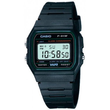 Мужские наручные часы Casio F-91W-3D