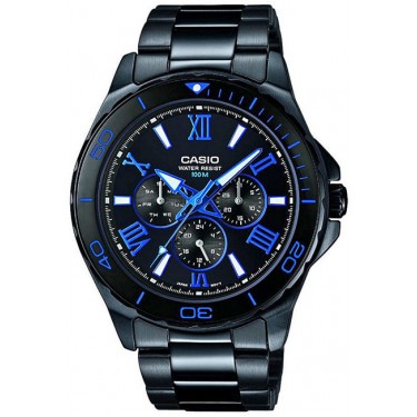 Мужские наручные часы Casio MTD-1075BK-1A2