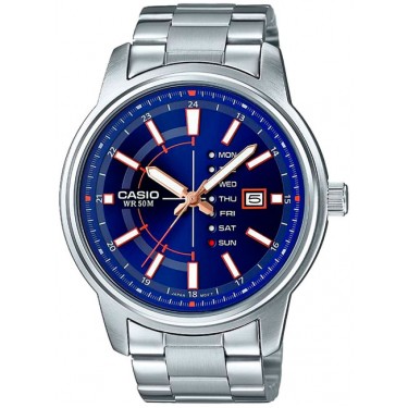 Мужские наручные часы Casio MTP-E128D-2A